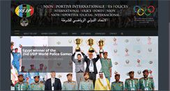 Desktop Screenshot of internationalpolicesports.com
